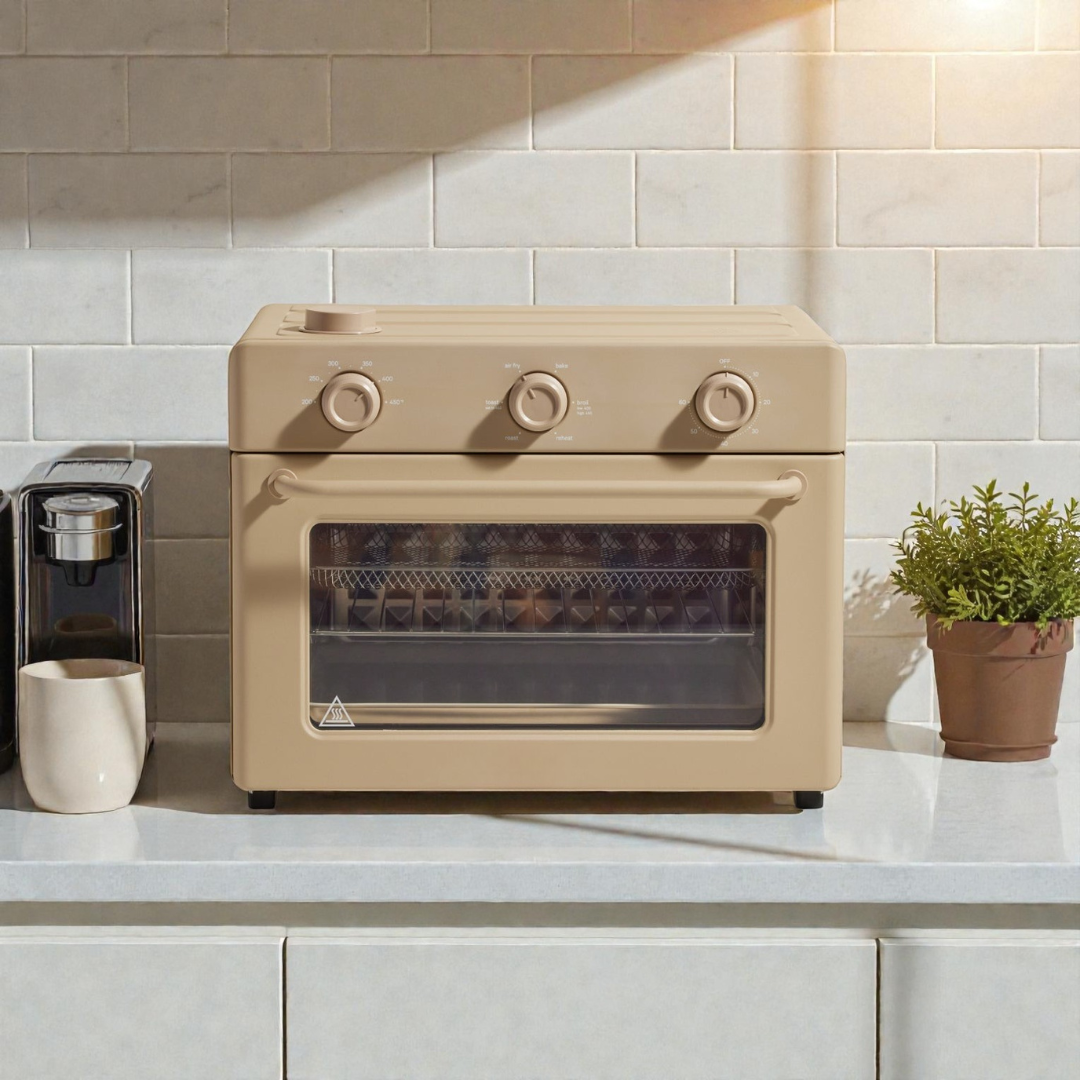 Wonder Oven | Toaster Oven Air Fryer with 6-in-1 Functionality | Non-Toxic Design for Healthy Cooking