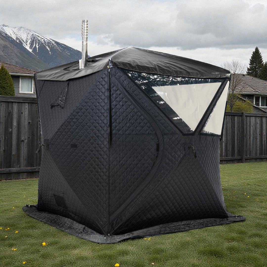 Portable Sauna Tent | Quick Heat & Durable Design | Perfect for Backyard Relaxation