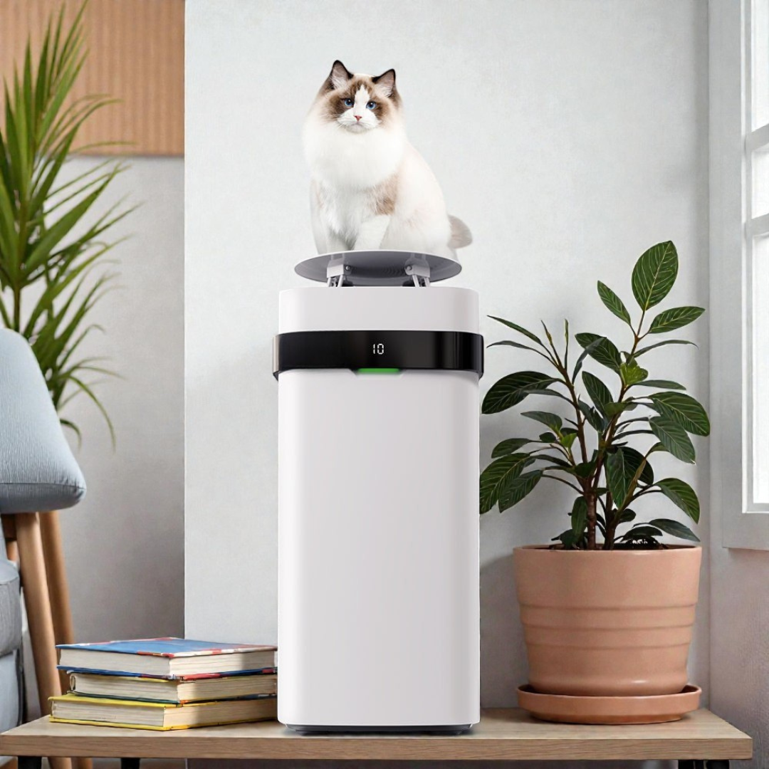 Pet Air Purifier | 5-Step Filtration System for Pet Hair & Dander Removal | Ideal for Healthier Homes