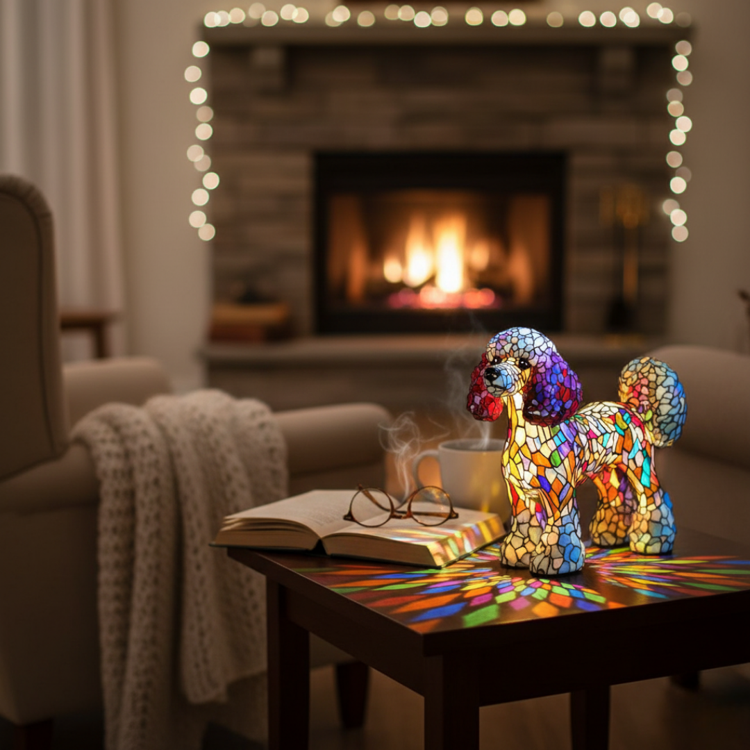 Artistic Figurine Collection | Geometric Design with Warm Lighting | Unique Home Decor for Timeless Charm 1