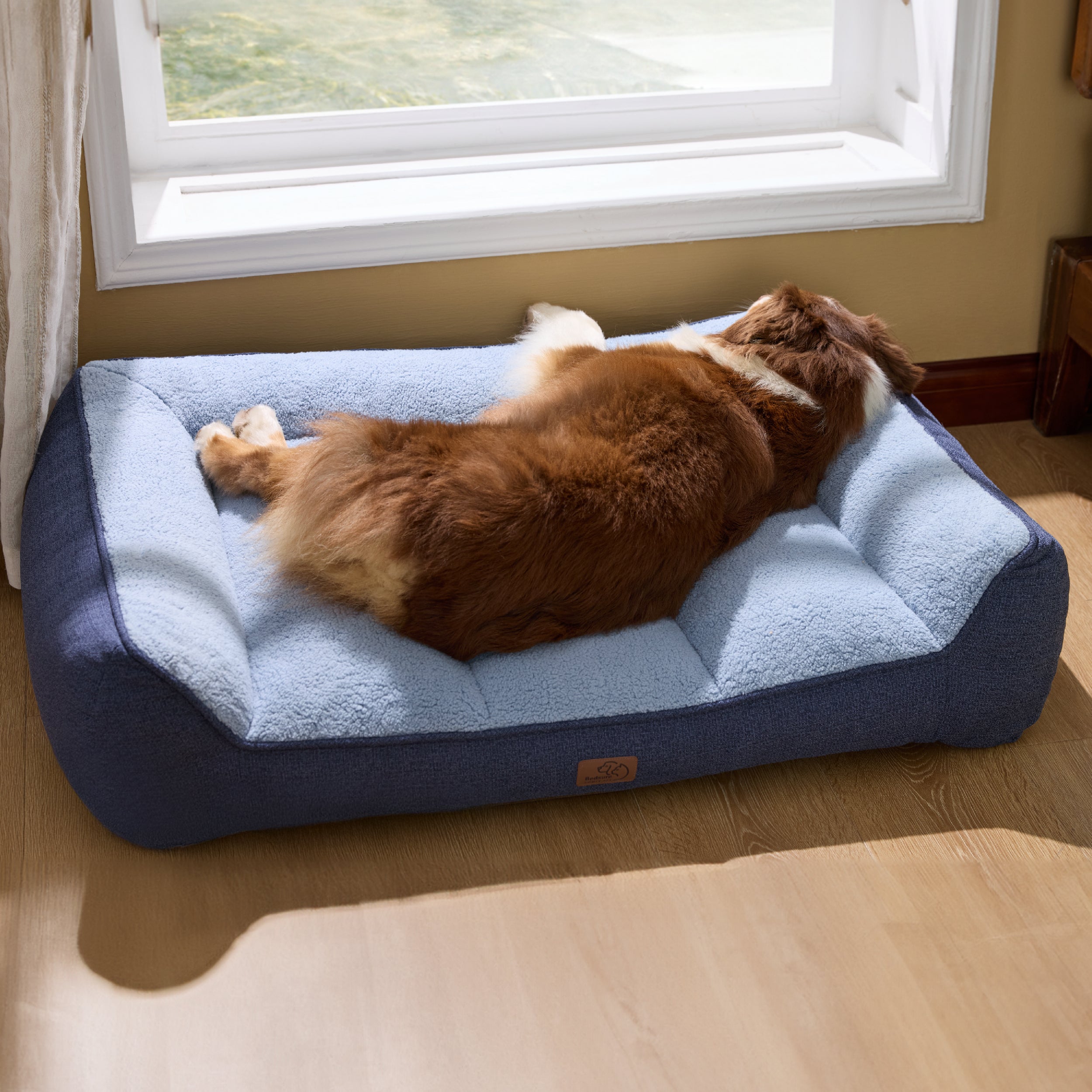 Comfort Haven | Orthopedic Dog Couch Bed with Waterproof Cover | Easy Access for Joint Relief 7