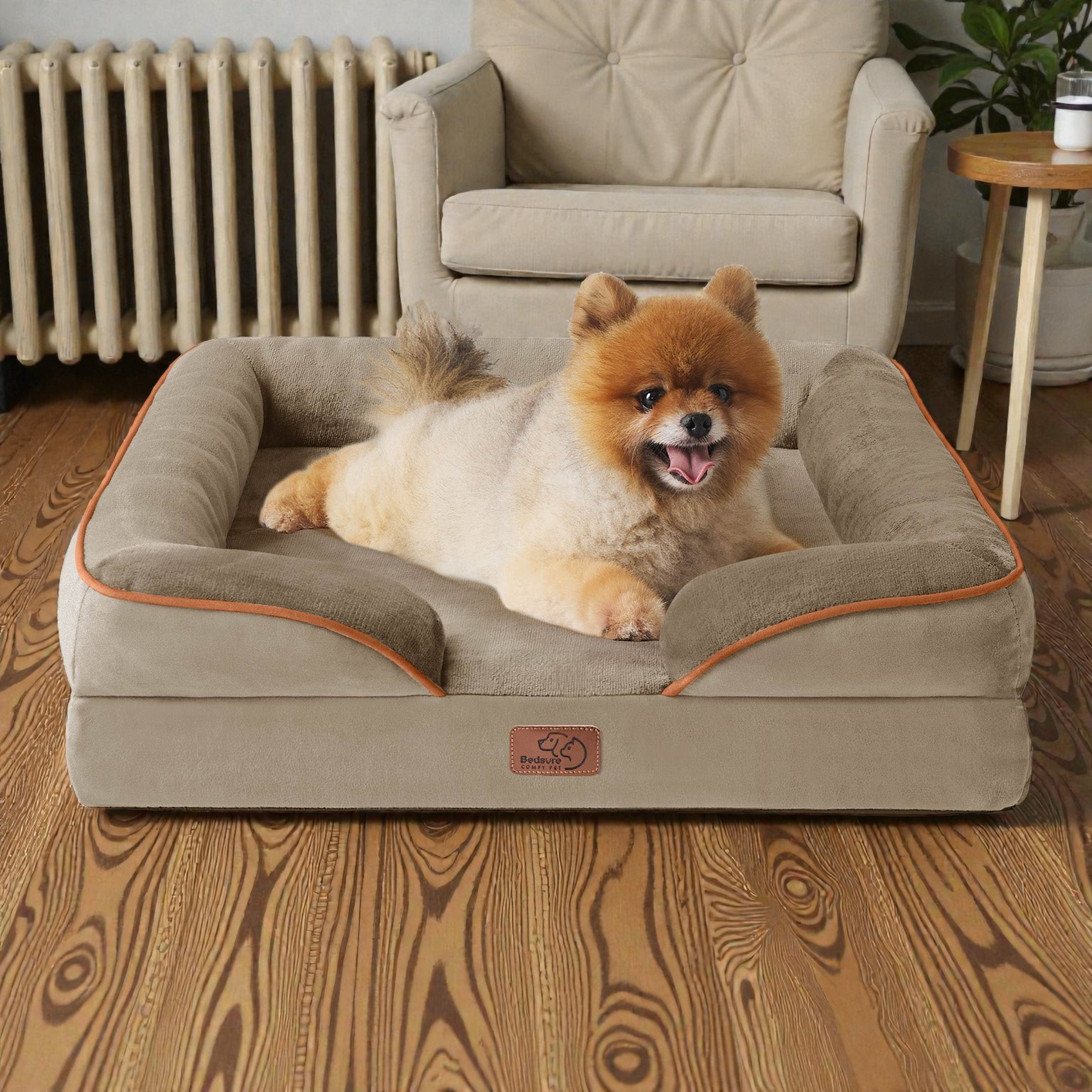 Comfort Haven | Orthopedic Dog Sofa Bed with High-Density Foam | Cozy Design for Restful Sleep