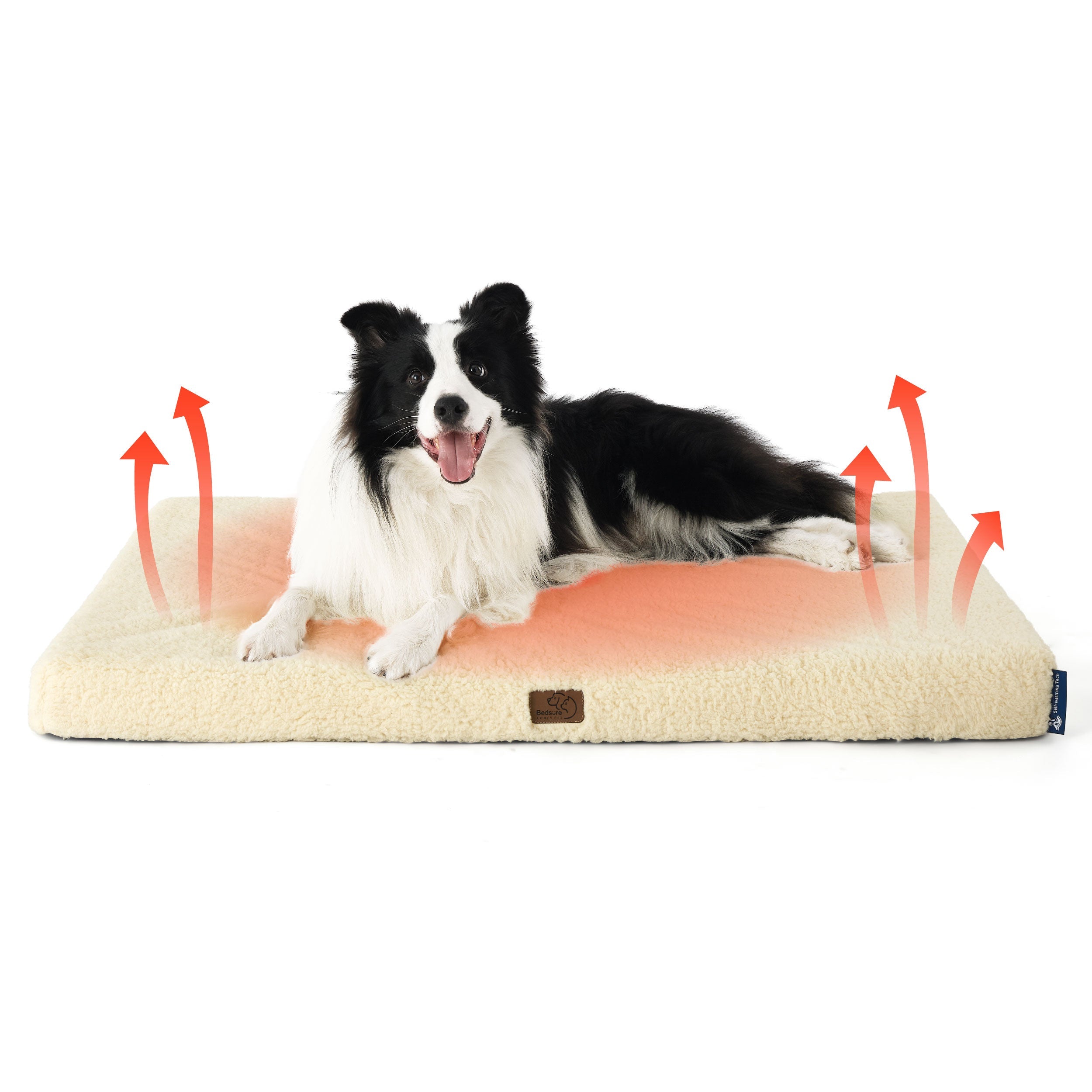 Cozy Haven | Self-Warming Egg Foam Pet Mat with Orthopedic Support | Non-Slip Design for Ultimate Comfort 5