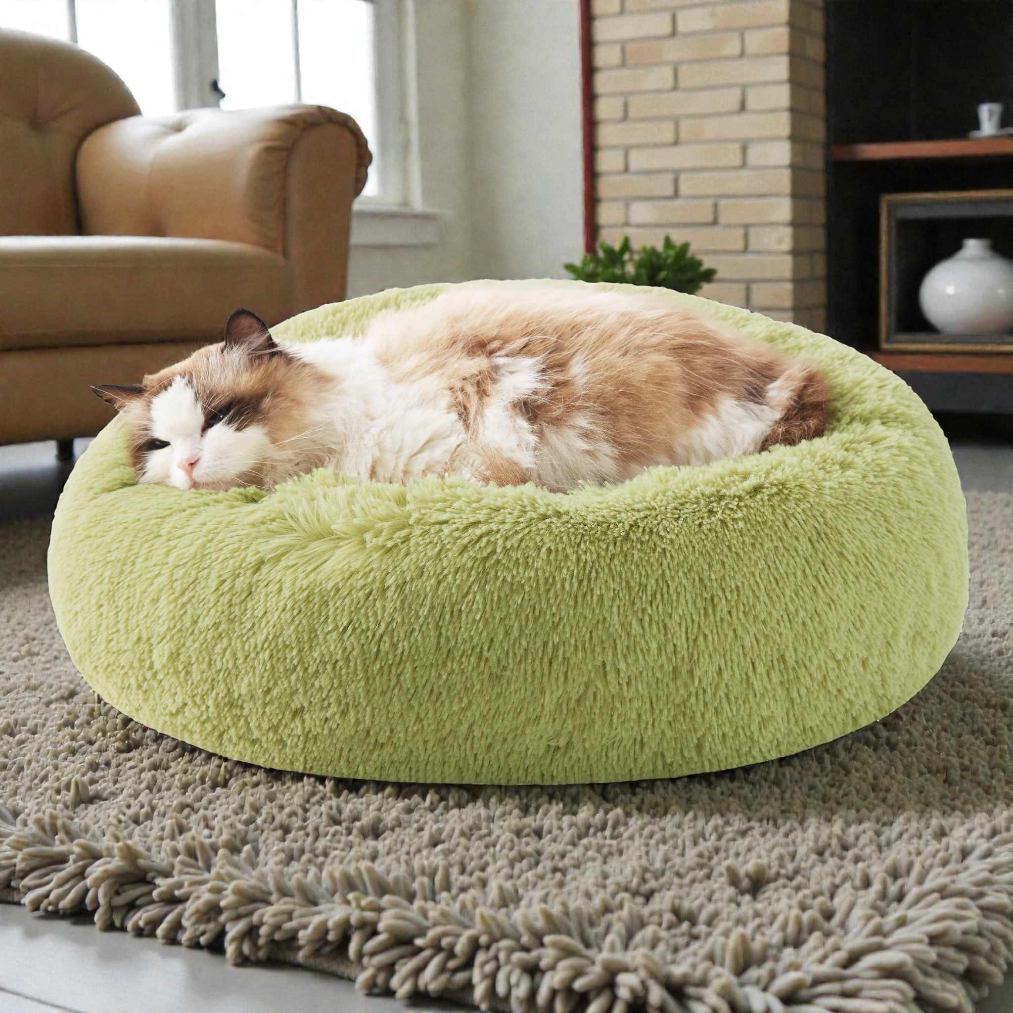Cozy Nest | Calming Dog Bed with Plush Filling | Secure Space for Restful Sleep