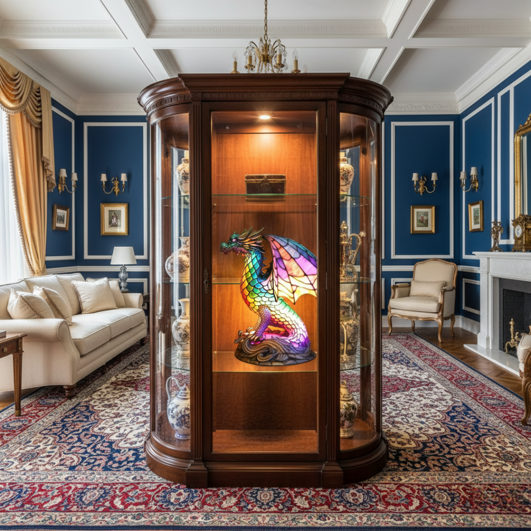 Enchanted Dragon Lamp | USB-Powered Decorative Light with Whimsical Design | Ideal for Magical Atmosphere 1