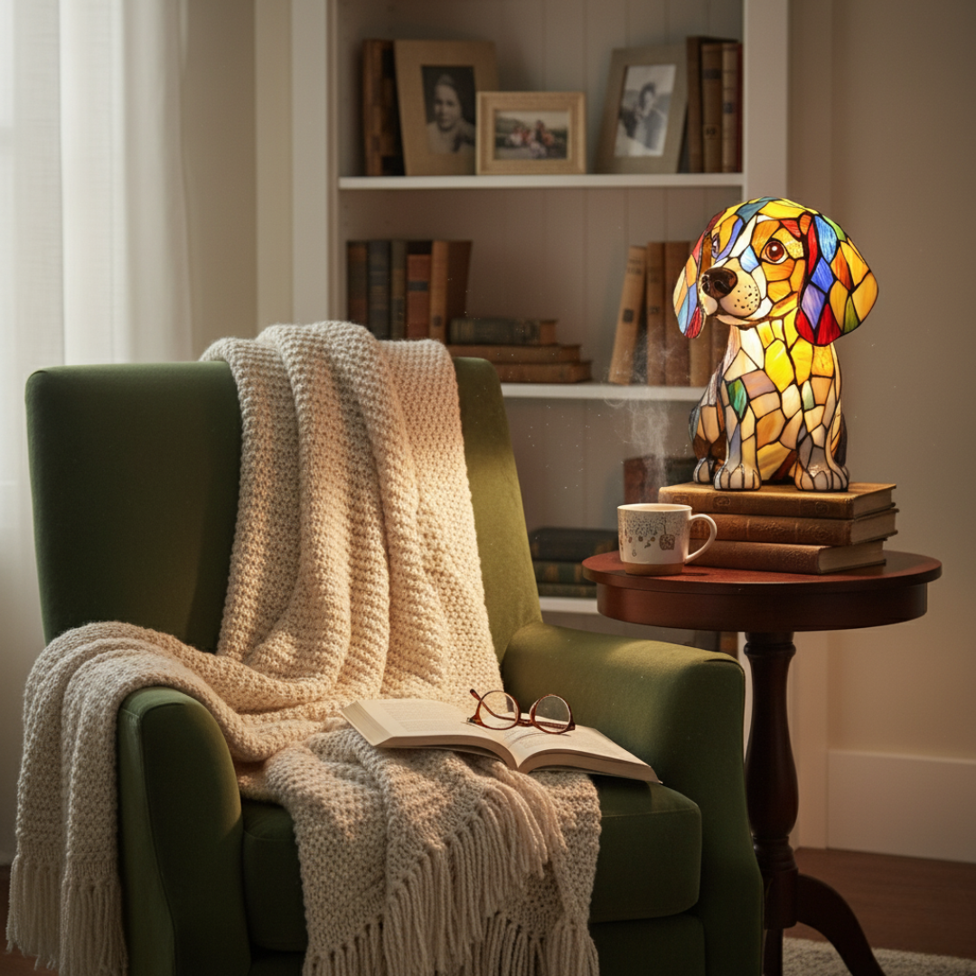 Minoes Collection | Enchanted Lamp with Vibrant Colors | Unique Decorative Accent for Captivating Atmosphere 1