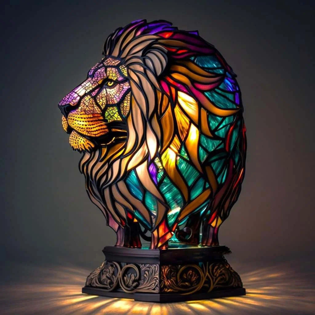 Mufasa | LED Table Lamp with Unique Design & USB Power | Enchanting Decor for Cozy Atmosphere 0