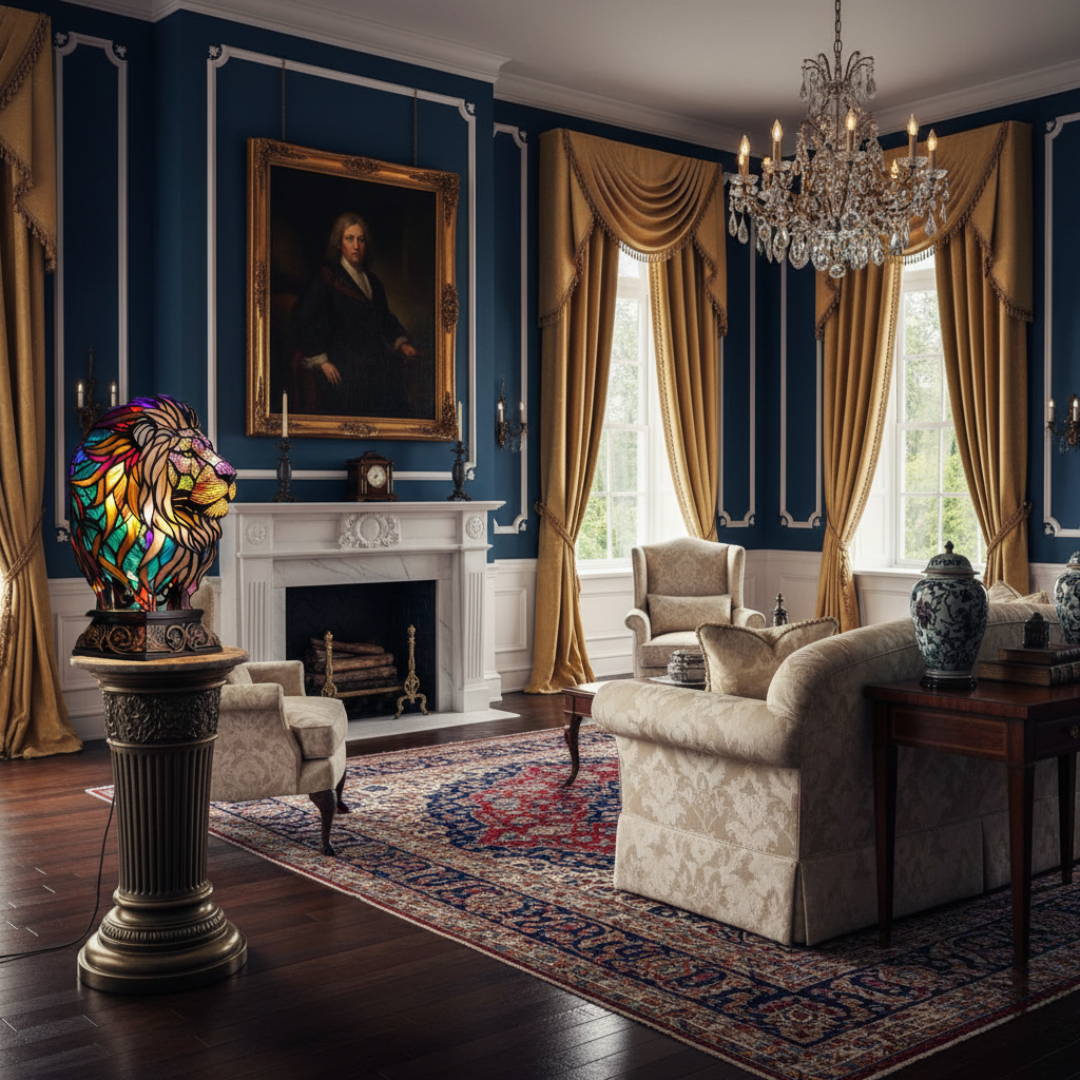 Mufasa | LED Table Lamp with Unique Design & USB Power | Enchanting Decor for Cozy Atmosphere 1