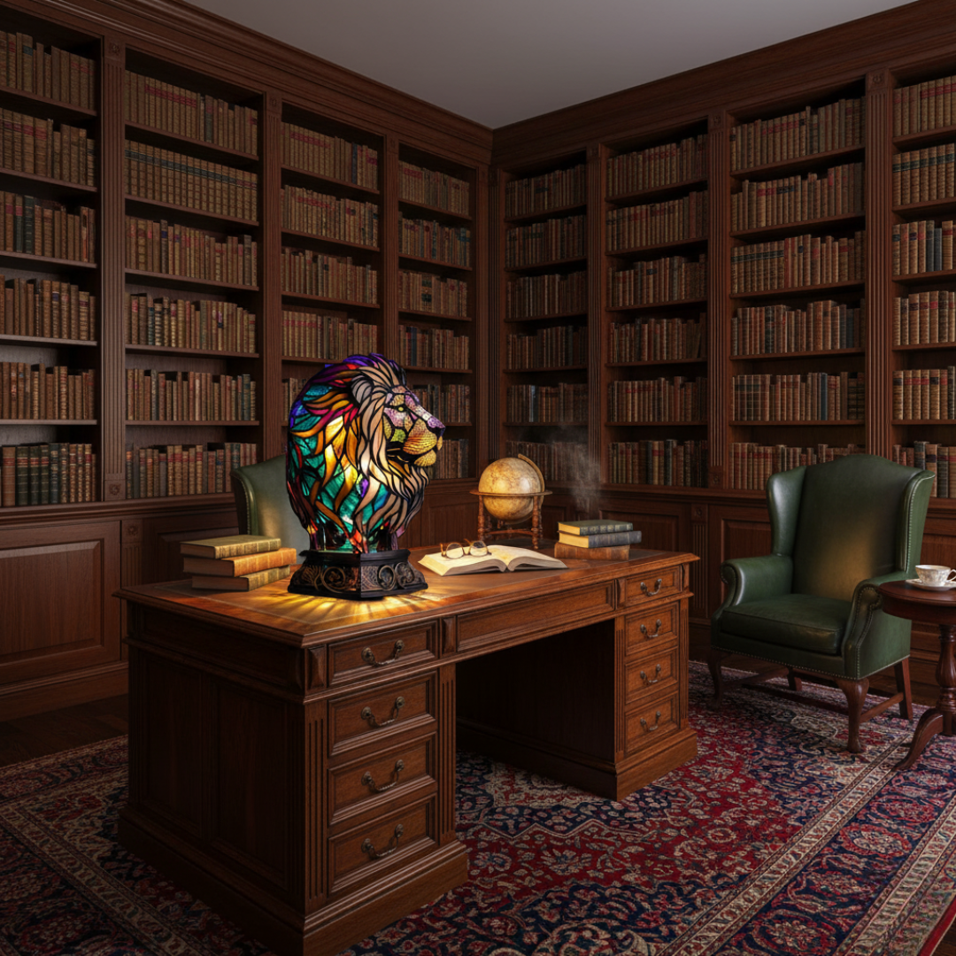 Mufasa | LED Table Lamp with Unique Design & USB Power | Enchanting Decor for Cozy Atmosphere 2