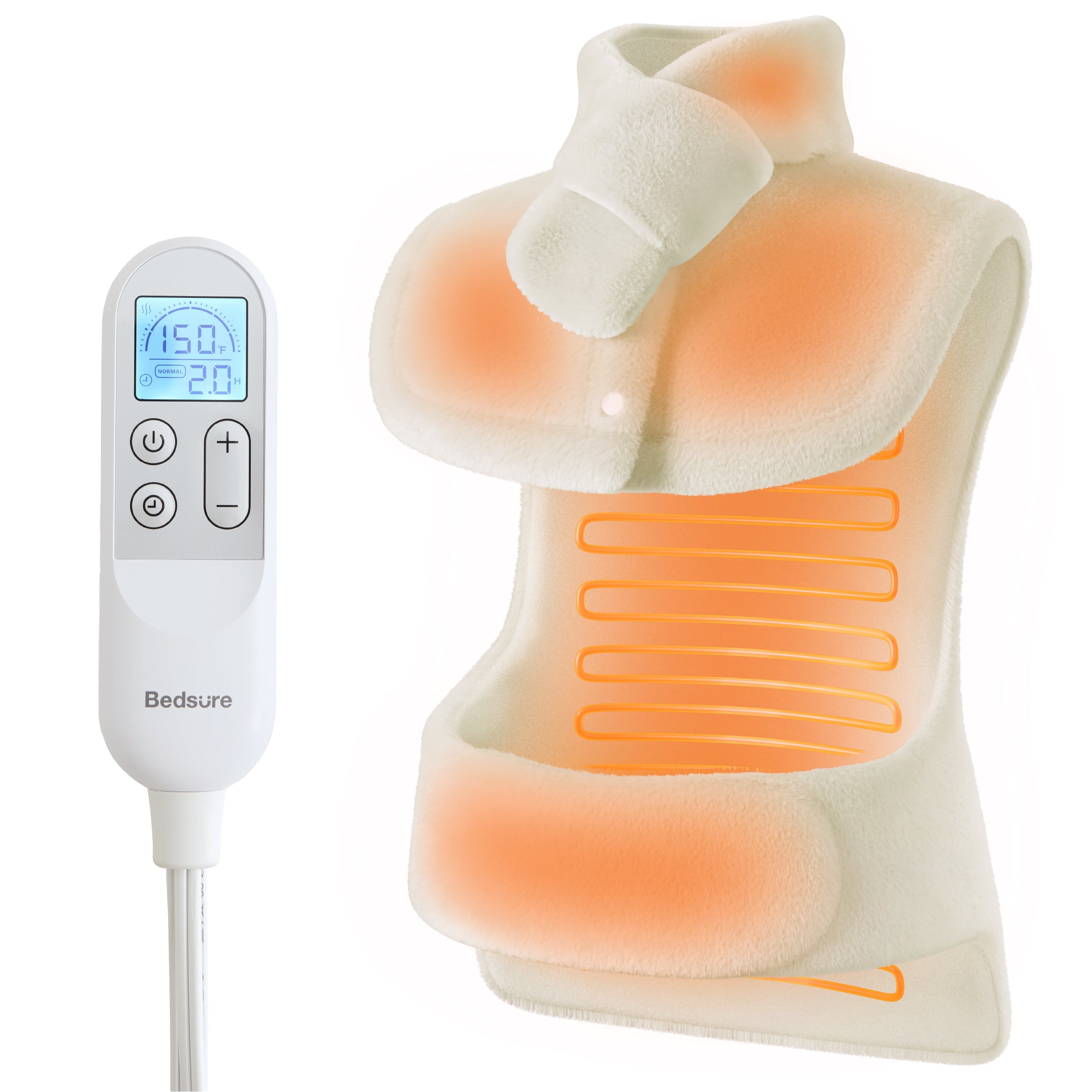 Smart Core | Electric Heating Pad for Cramps with Adjustable Heat | Versatile Design for Soothing Relief 1