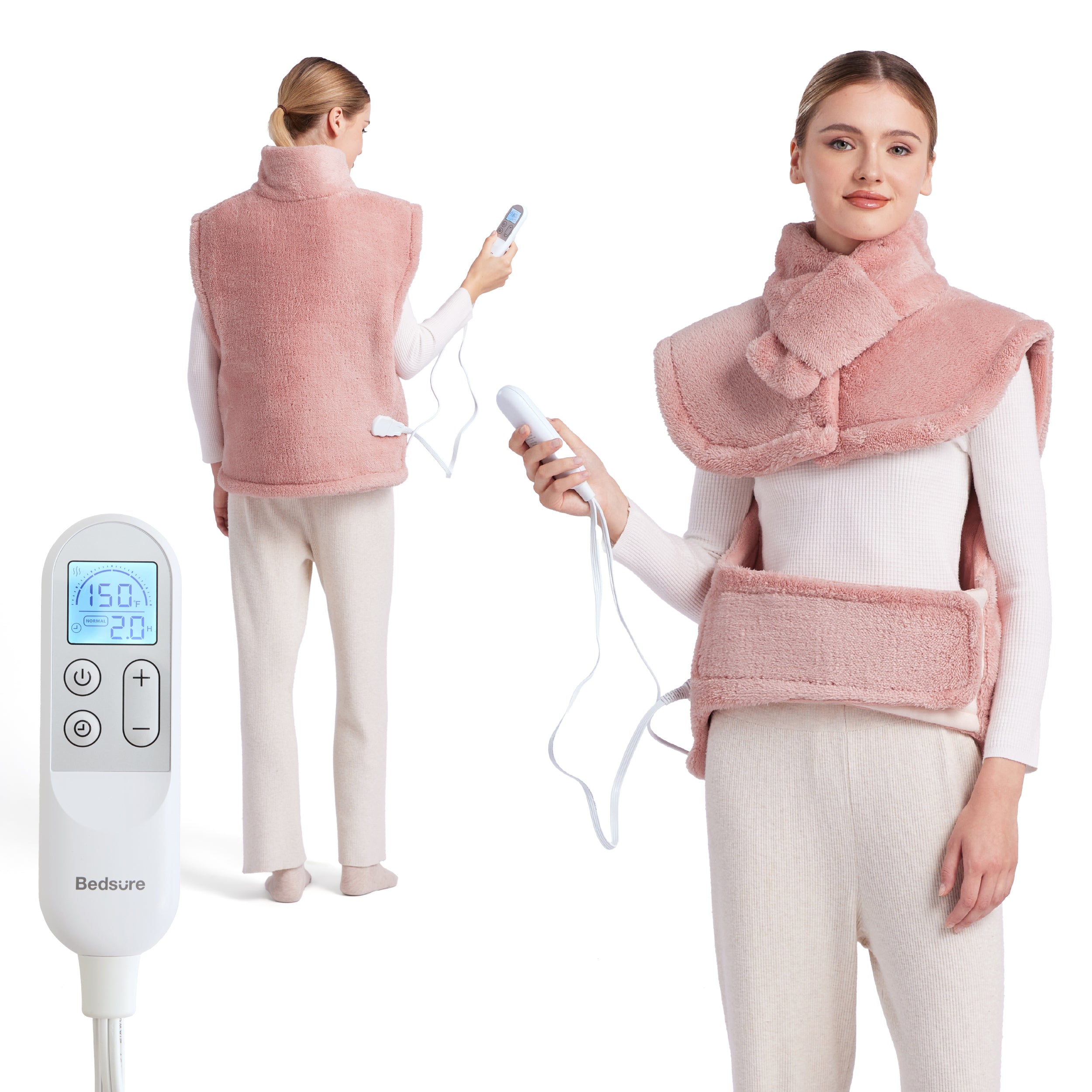 Smart Core | Electric Heating Pad for Cramps with Adjustable Heat | Versatile Design for Soothing Relief 6