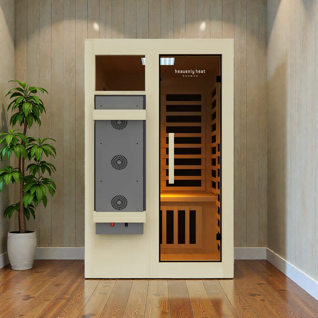 Wellness Haven | Infrared Sauna for 2 with Full-Spectrum Light Therapy | Advanced Detox for Total Body Restoration