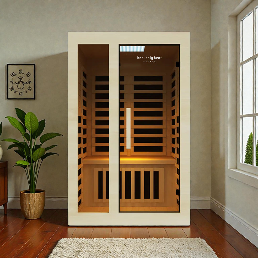 Wellness Retreat | 2 Person Infrared Sauna with Detoxification & Relaxation | Spacious Design for Ultimate Comfort