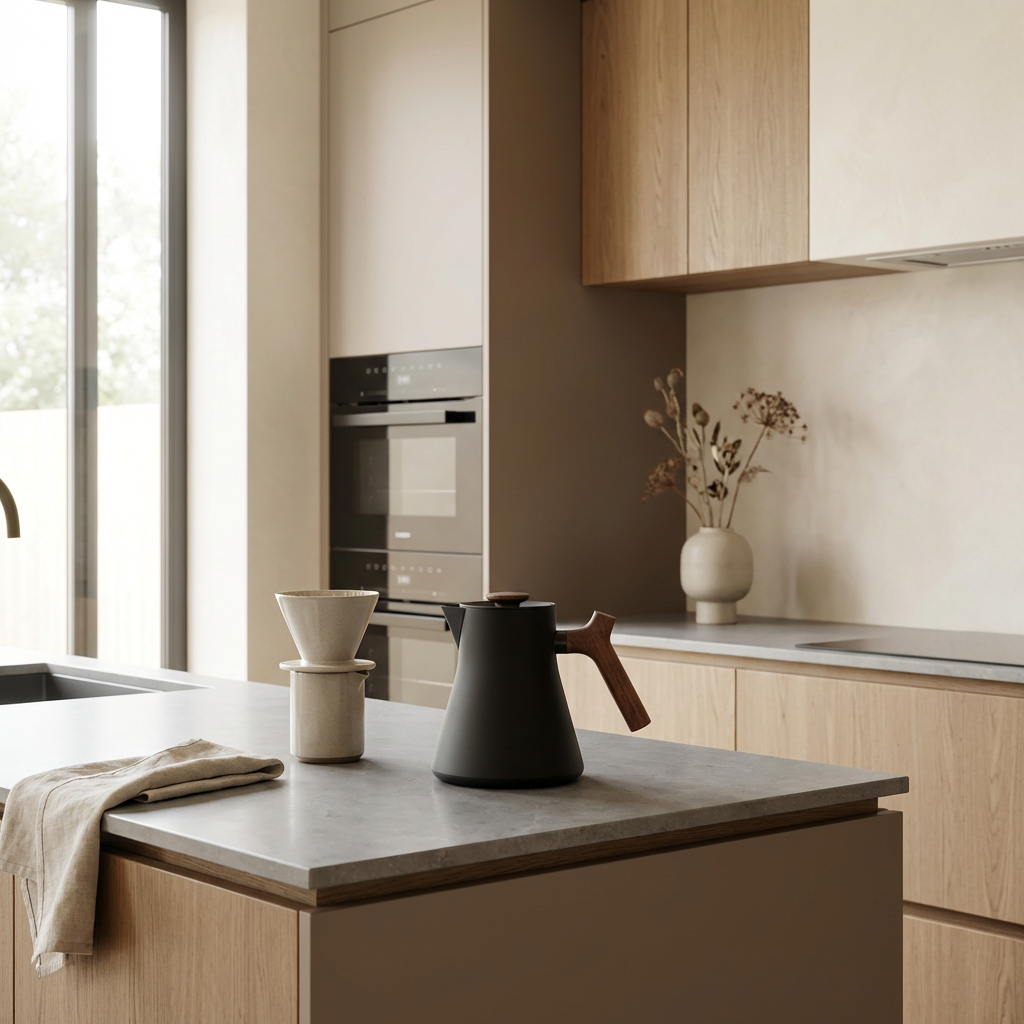 Corvo EKG Pro | Electric Kettle with Precision Temperature Control | Reflective Glass Base for Perfect Brewing