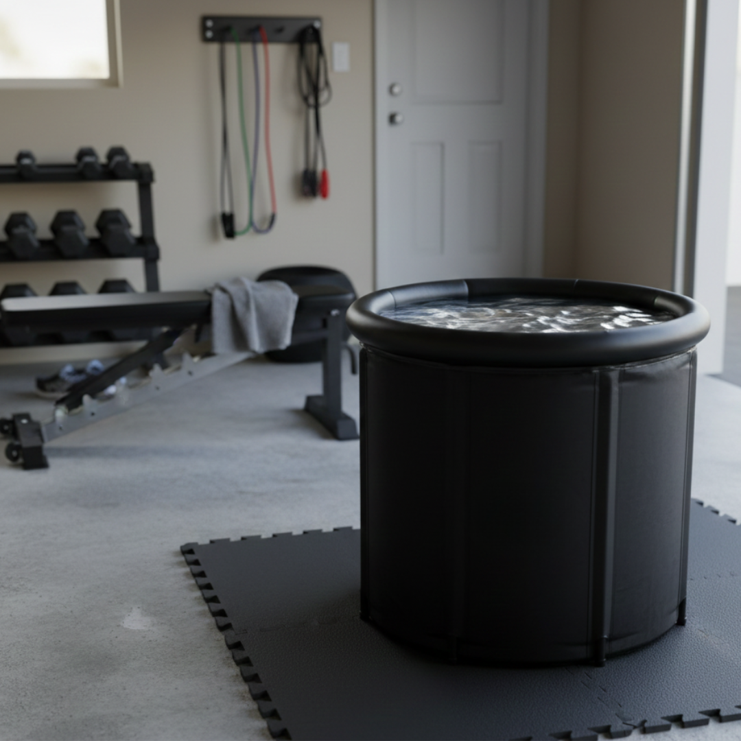 Sweat Tent | Portable Ice Bath with Insulated Walls | Full-Body Cold Plunge for Effective Recovery