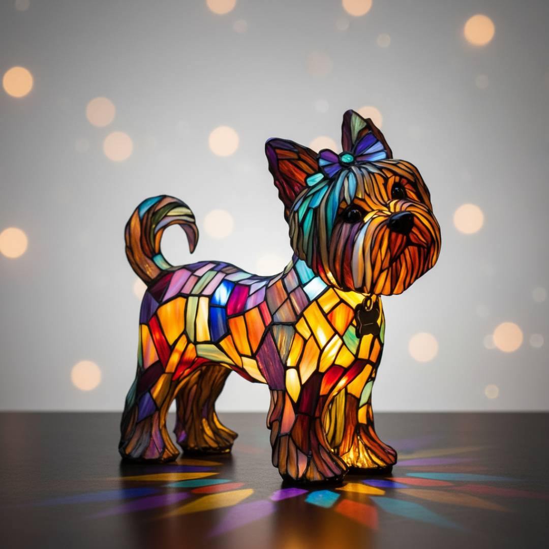 Artistic Figurine Collection | Geometrically Inspired Design with Warm Lighting | Unique Home Decor for Timeless Charm 0