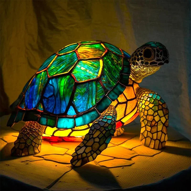 Artistic Figurine Collection | Molokai Turtle with Geometric Design | Unique Home Decor for Timeless Charm 0