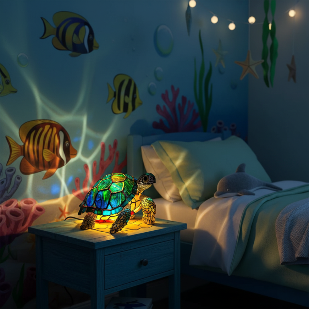 Artistic Figurine Collection | Molokai Turtle with Geometric Design | Unique Home Decor for Timeless Charm 1