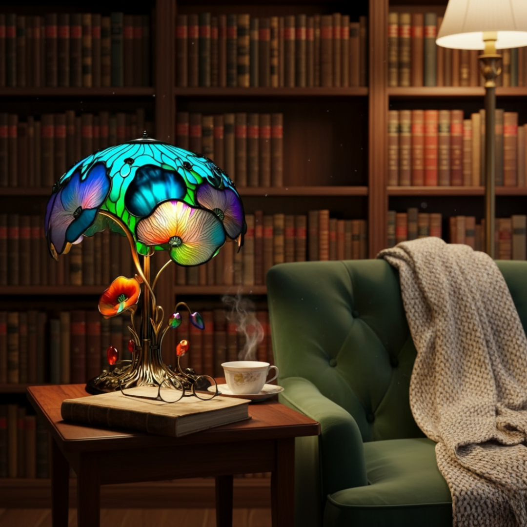 Bohemian Mushroom Floor Lamp with Warm Glow | Whimsical Design for Cozy Ambiance 1