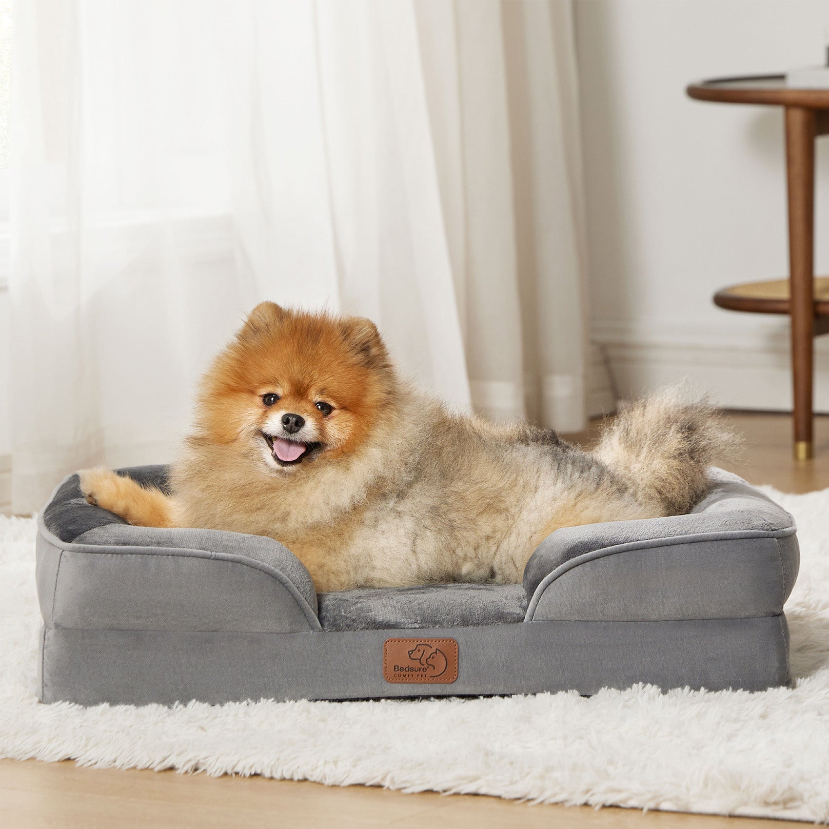 Comfort Haven | Orthopedic Dog Sofa Bed with Egg-Crate Foam | Pet-Friendly Design for Ultimate Comfort 5