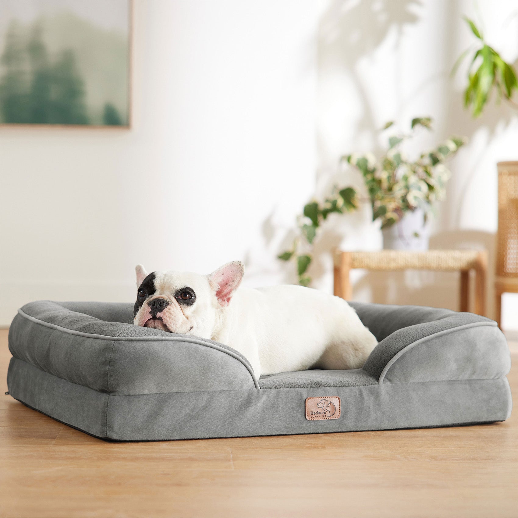 Comfort Haven | Orthopedic Dog Sofa Bed with Egg-Crate Foam | Pet-Friendly Design for Ultimate Comfort 6