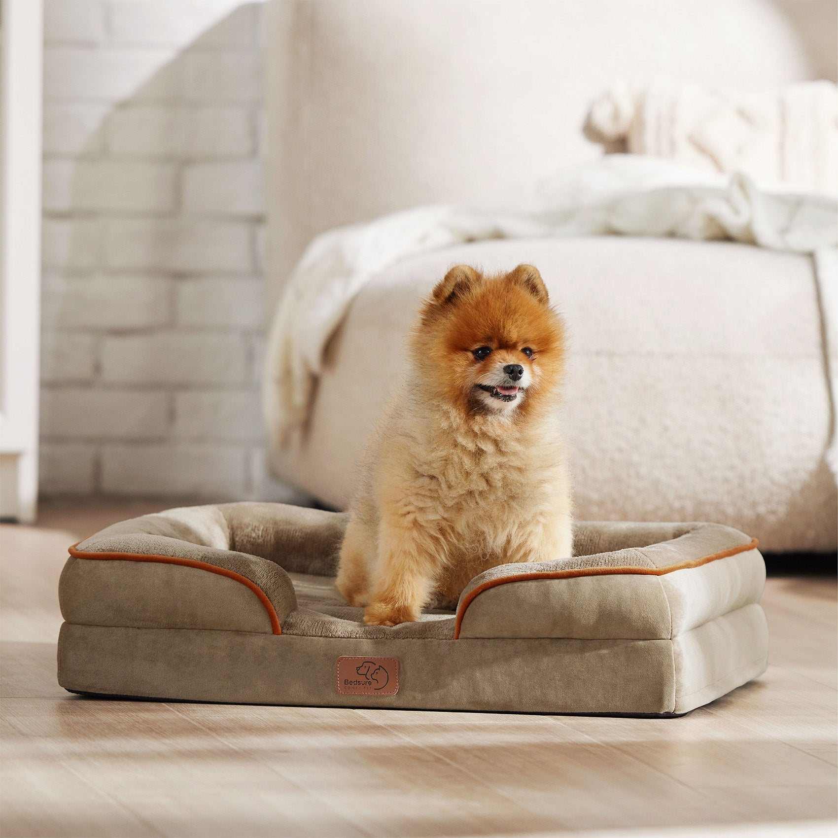 Comfort Haven | Orthopedic Dog Sofa Bed with High-Density Foam | Cozy Design for Restful Sleep 1