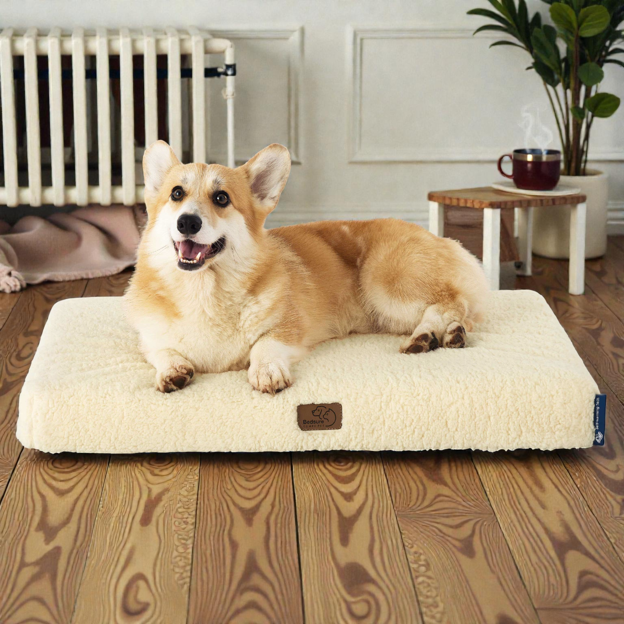 Cozy Haven | Self-Warming Egg Foam Pet Mat with Orthopedic Support | Non-Slip Design for Ultimate Comfort