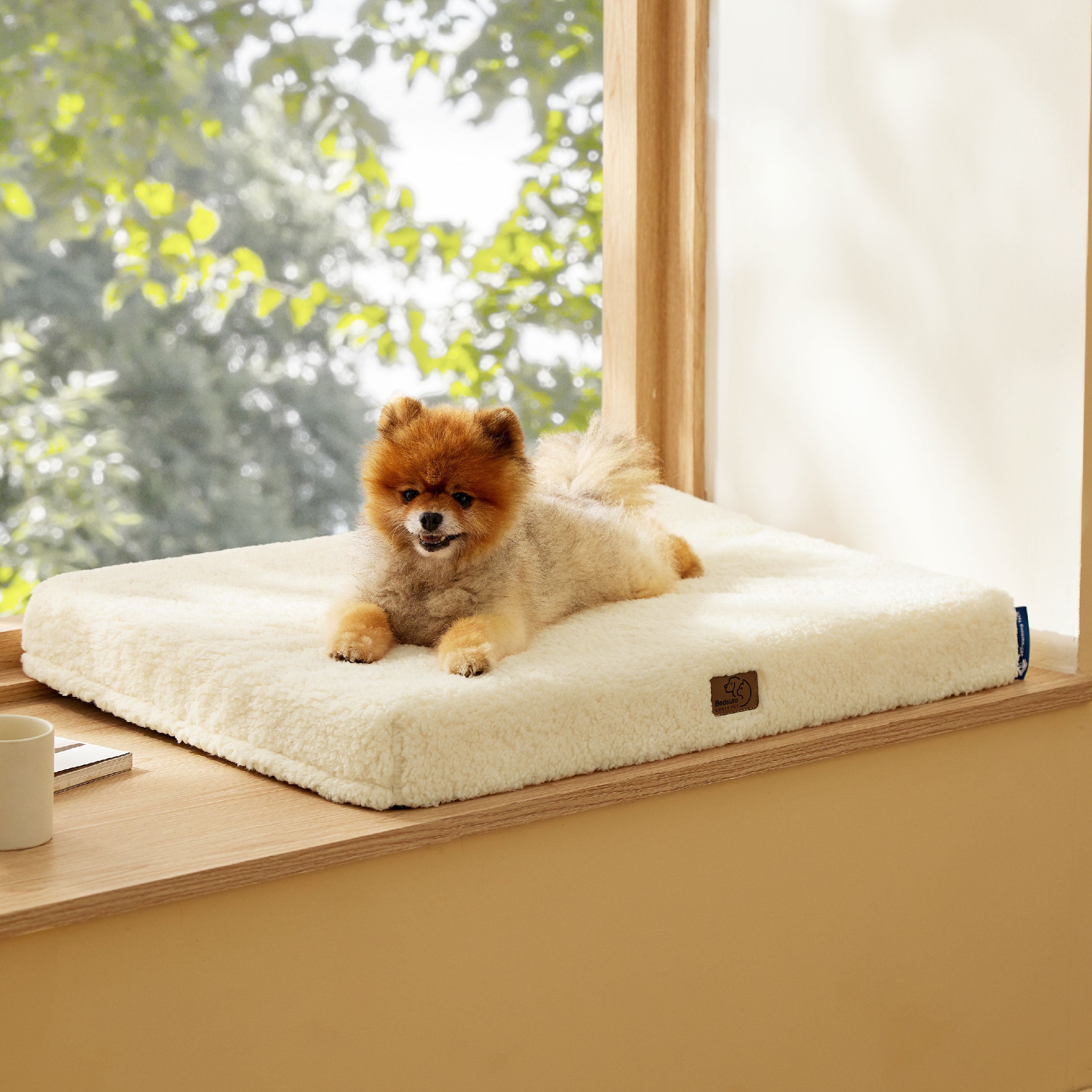 Cozy Haven | Self-Warming Egg Foam Pet Mat with Orthopedic Support | Non-Slip Design for Ultimate Comfort 3