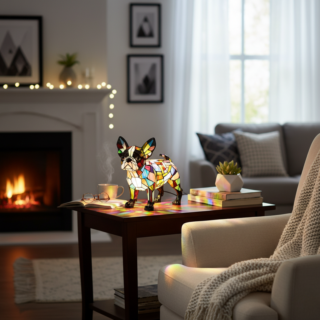 Diana Collection | Artistic Figurine with Geometric Design & Warm Lighting | Elegant Home Décor Accent 1