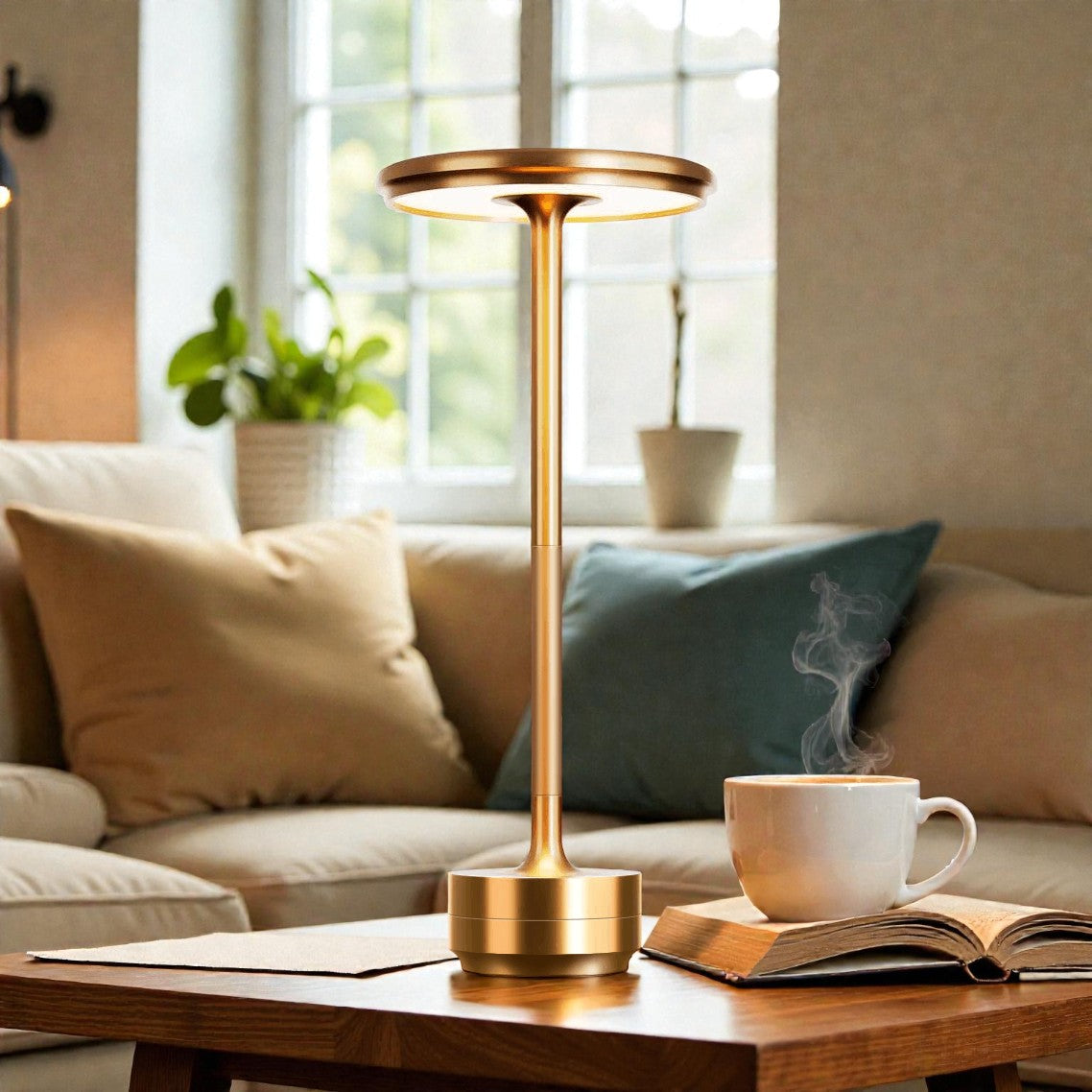 Oslo | Cordless Table Lamp with Touch Sensor & Dimmable Light | Scandinavian Design for Elegant Ambiance