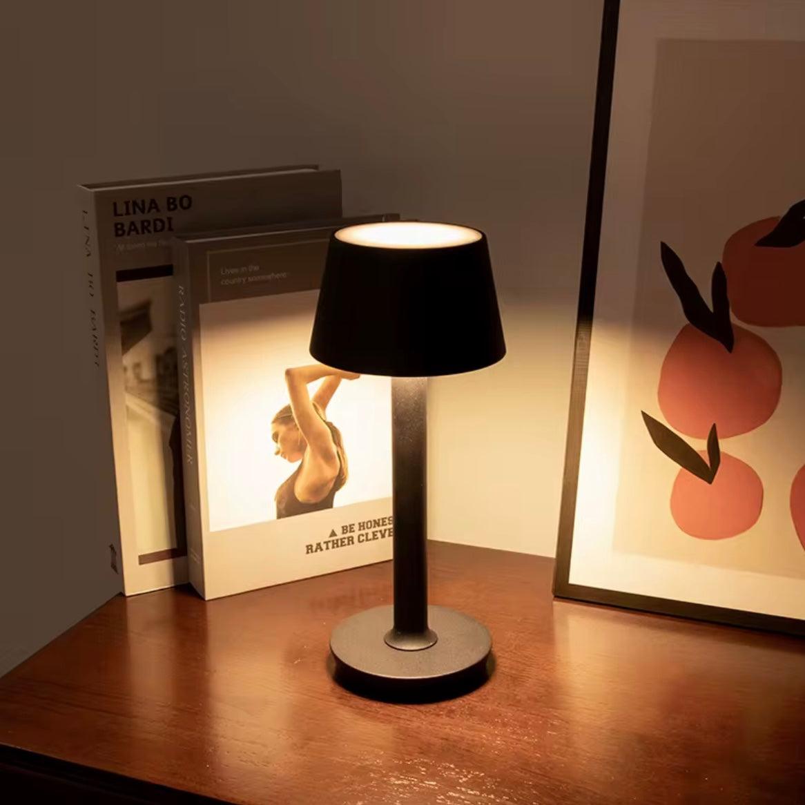 Milan Collection | Cordless Table Lamp with Touch Sensor & Adjustable Light | Modern Italian Design for Versatile Ambiance 4