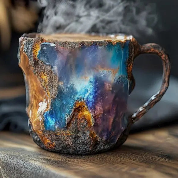 Mineral Crystal Coffee Mugs | Handcrafted Unique Design for Luxurious Drinks 1