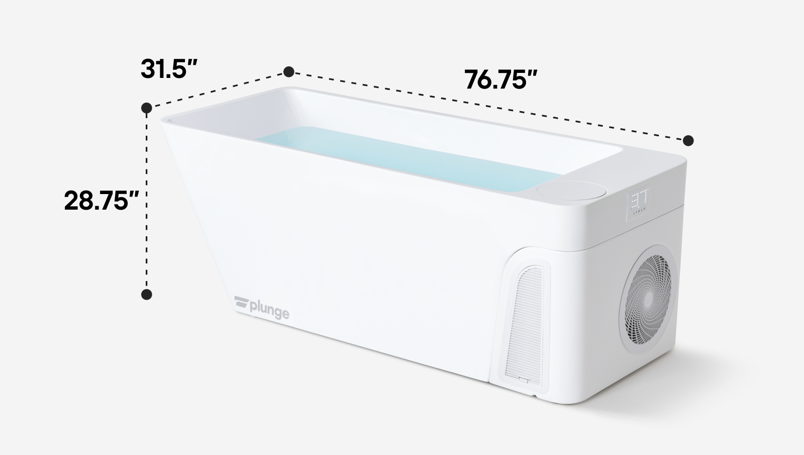 Smart Cold Plunge Bath with Fast Cooling & Energy Efficiency | App-Controlled for Optimal Recovery 3