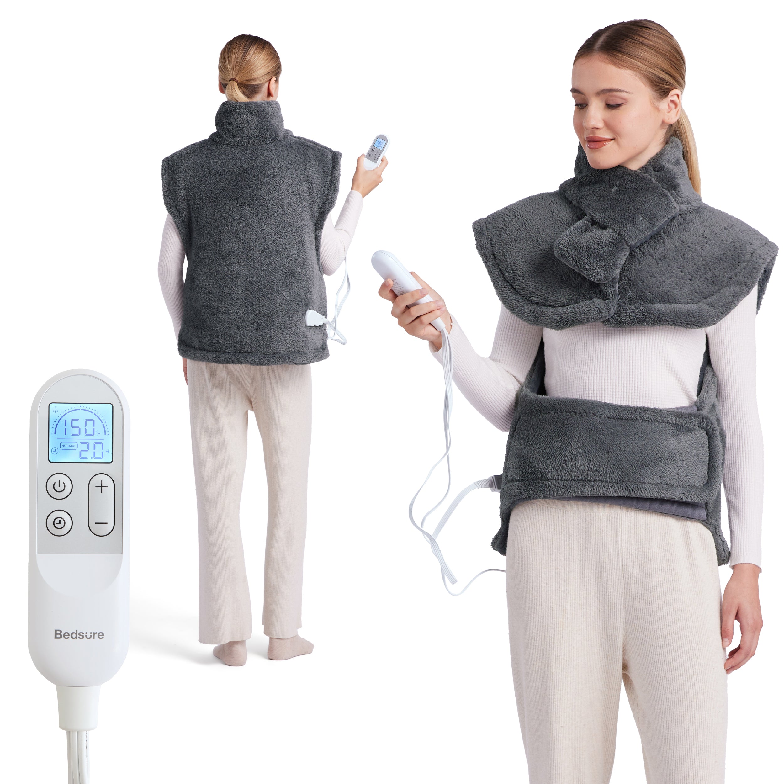 Smart Core | Electric Heating Pad for Cramps with Adjustable Heat | Versatile Design for Soothing Relief 9