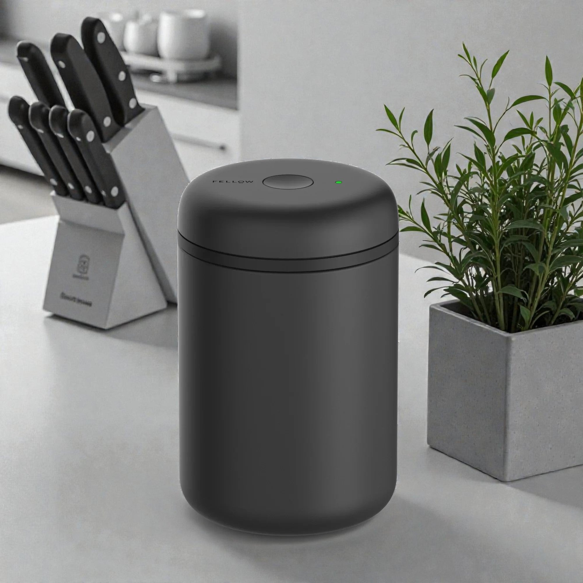 Vacuum Coffee Canister with Airtight Seal Technology | Preserve Freshness for Optimal Flavor