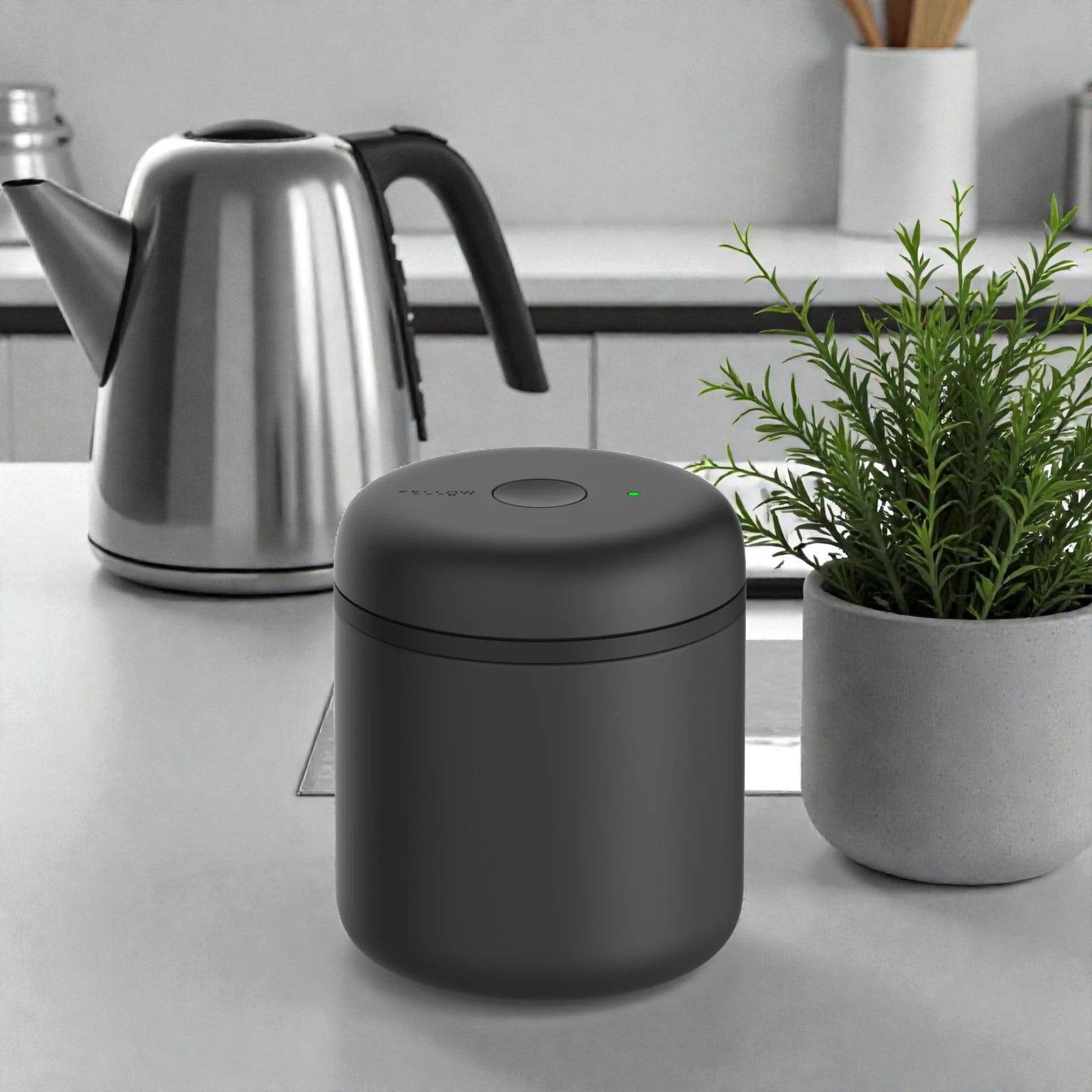 Vacuum Coffee Canister with Airtight Seal Technology | Preserve Freshness for Optimal Flavor