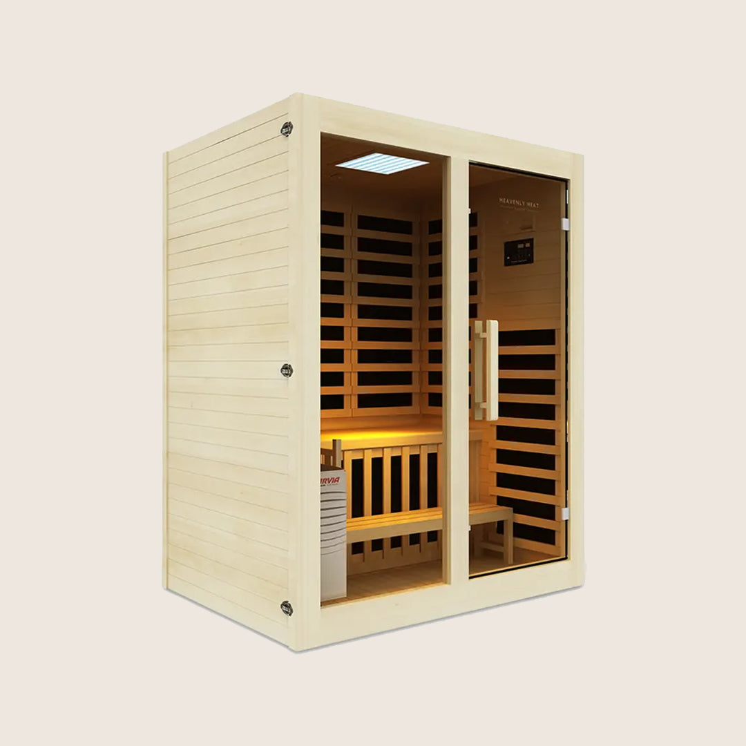 Wellness Retreat | Infrared Sauna for 2 with Combination Heating | Customizable Relaxation Experience 2