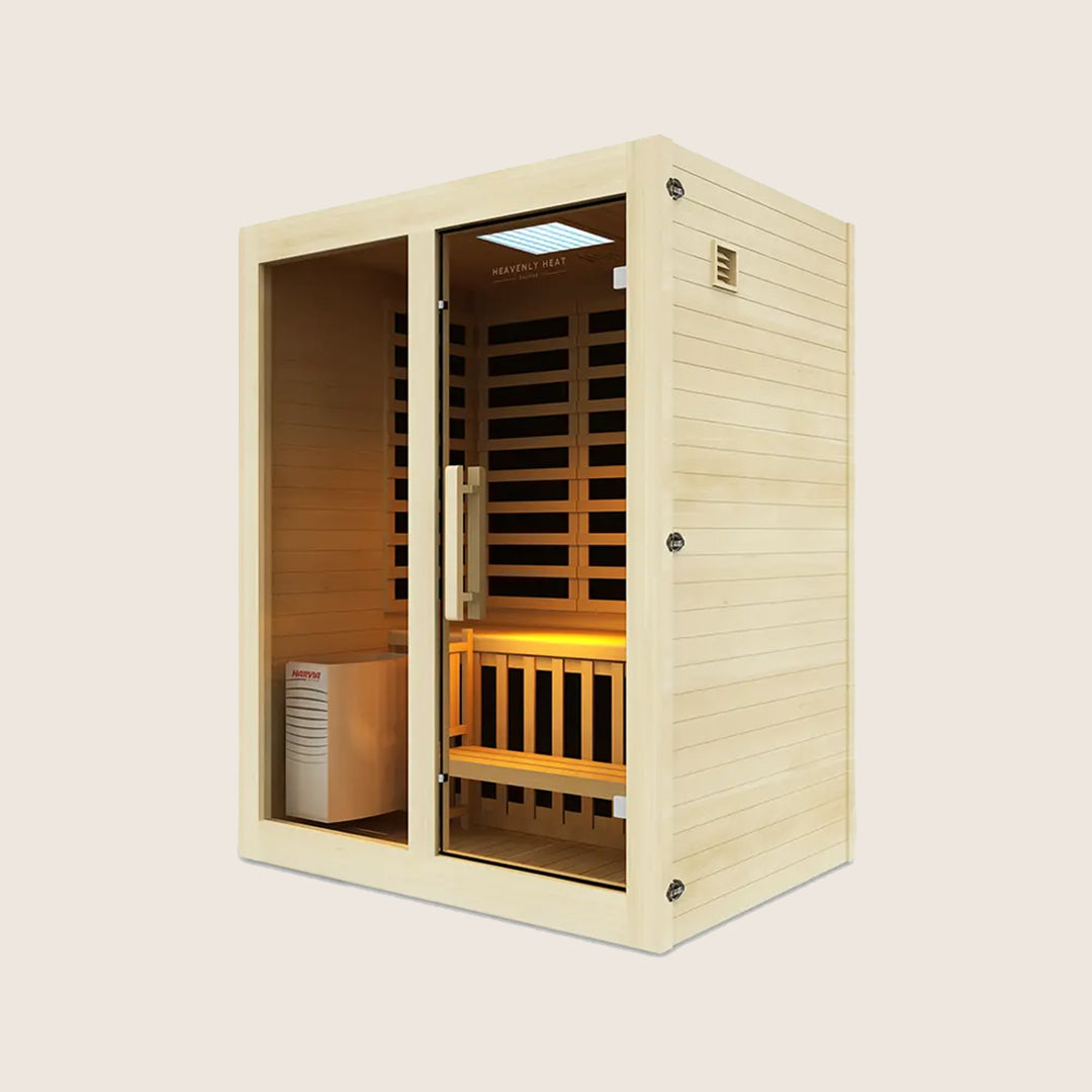 Wellness Retreat | Infrared Sauna for 2 with Combination Heating | Customizable Relaxation Experience 3