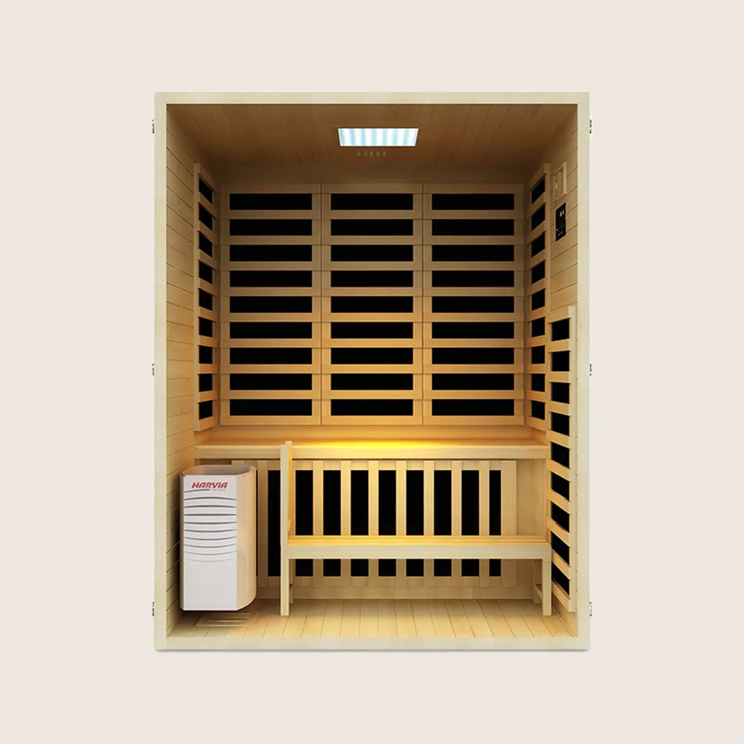 Wellness Retreat | Infrared Sauna for 2 with Combination Heating | Customizable Relaxation Experience 5